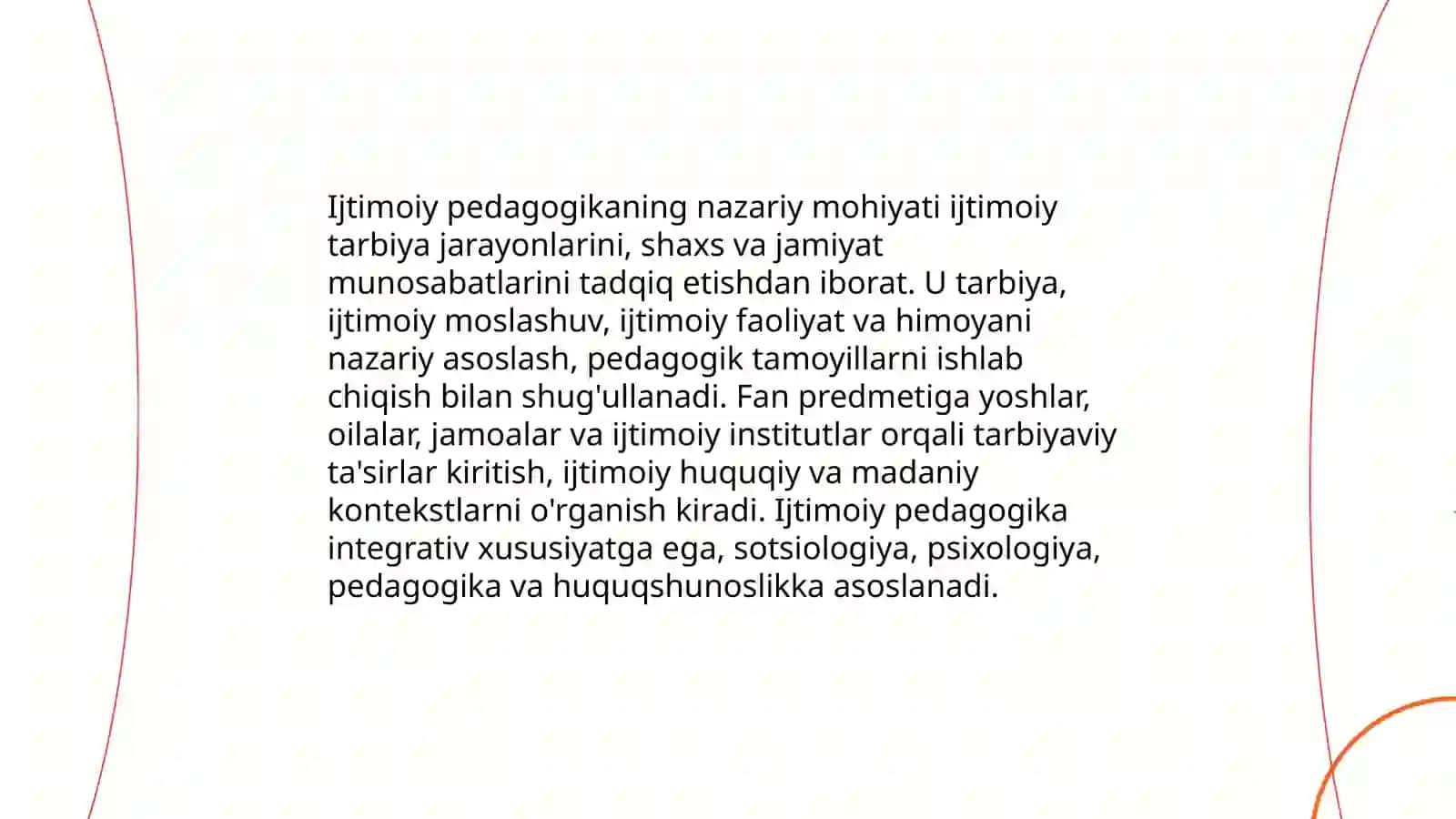 Ijtimoiy pedagogikaning nazariy asoslari 3