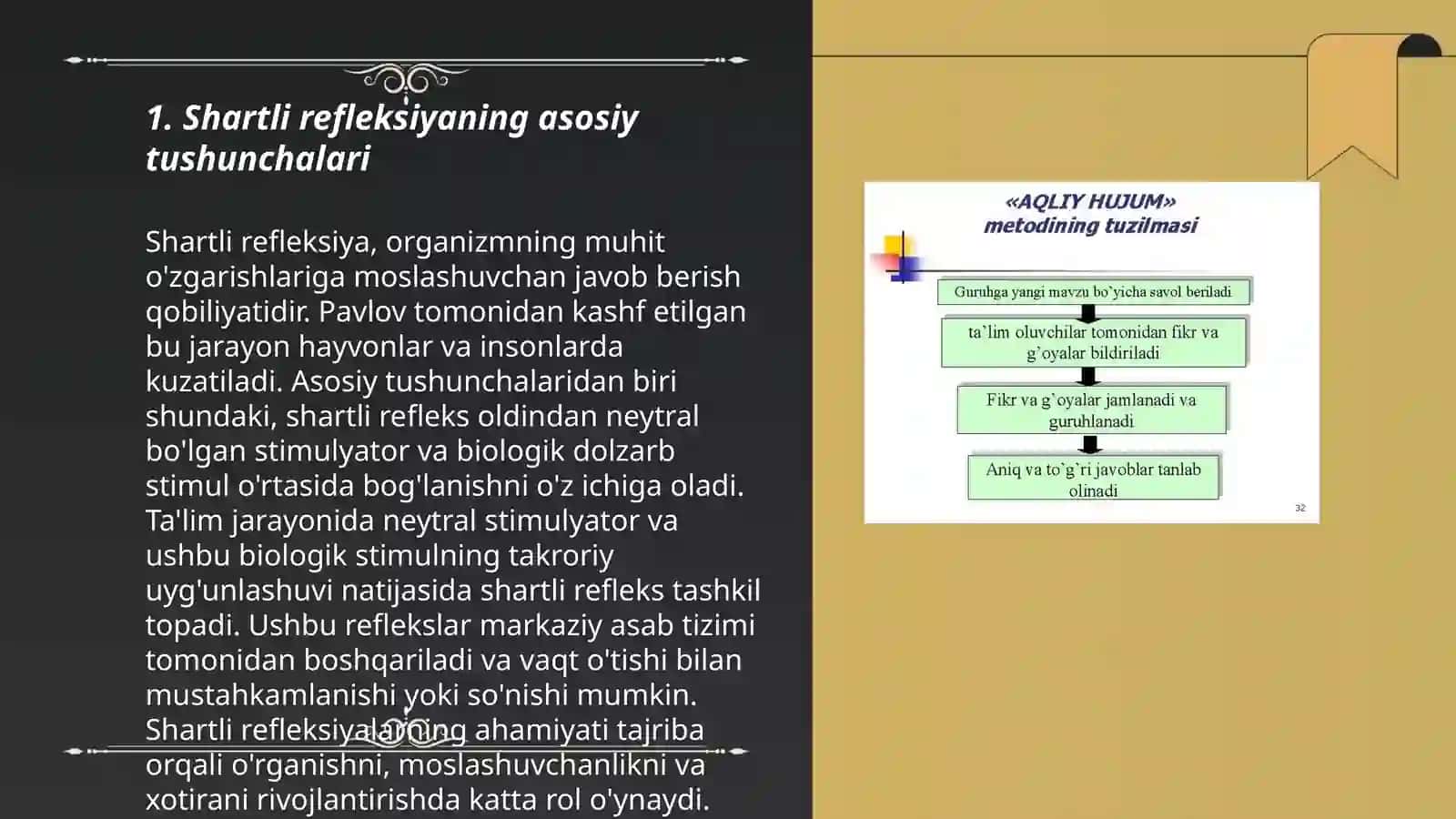 Harbiy rahbarning faoliyatida shartliy refleksiya o'rni 3