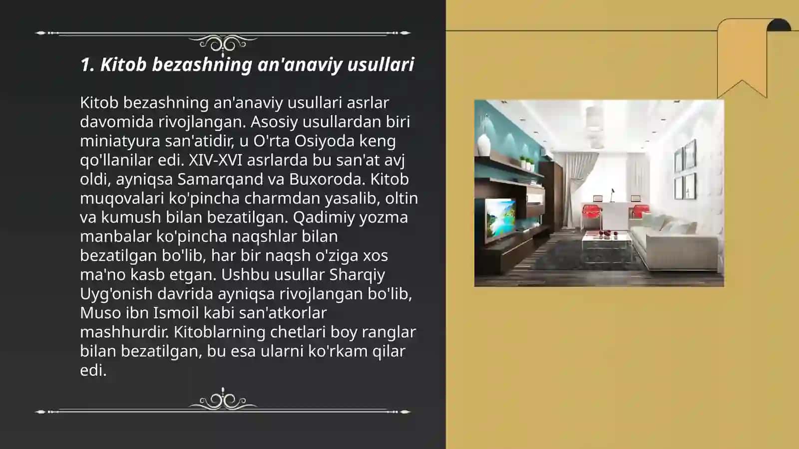 Kitob bezashning an'anaviy va zamonaviy usullari 3