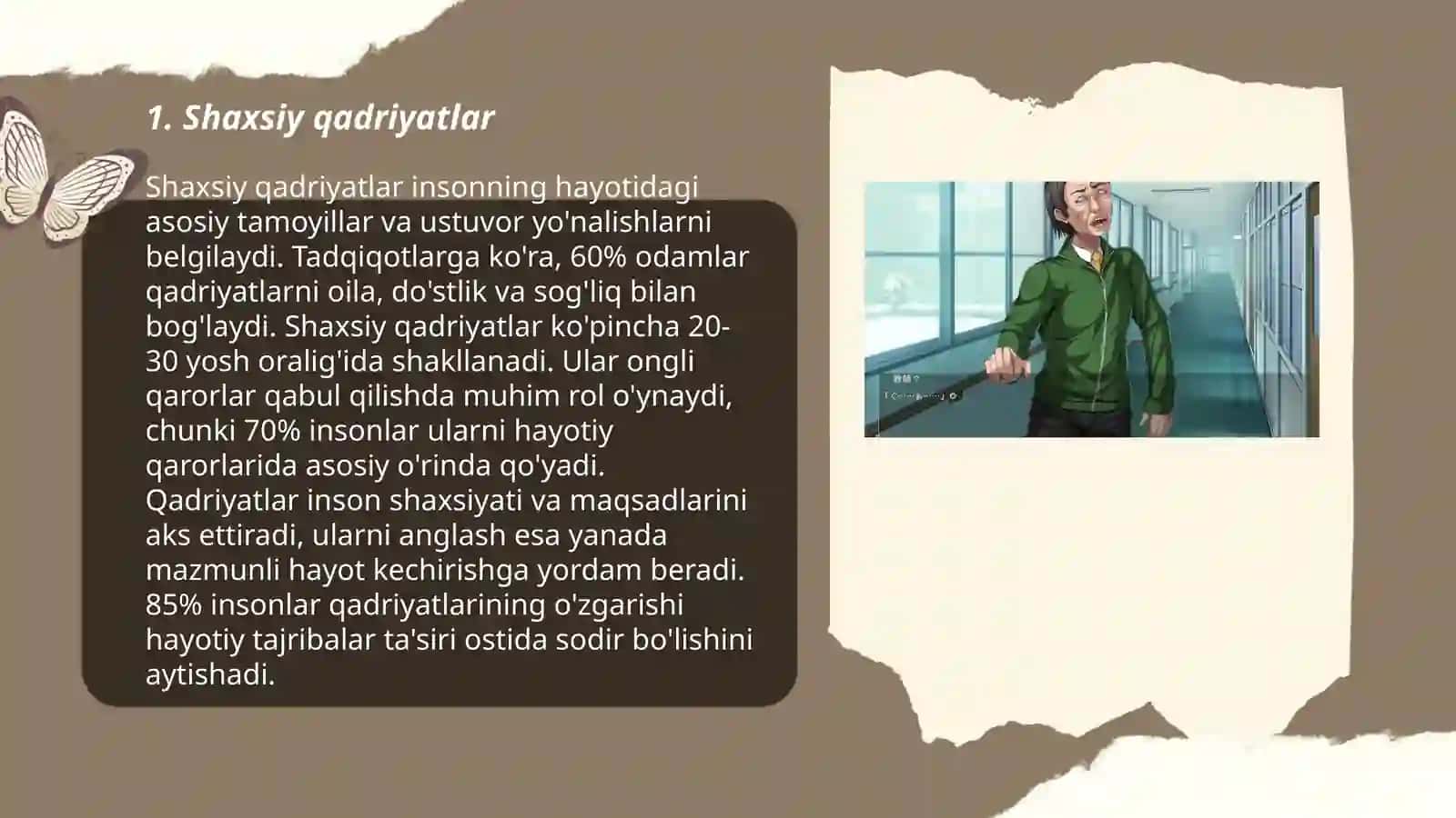 Shaxsiy Qadriyatlar 3