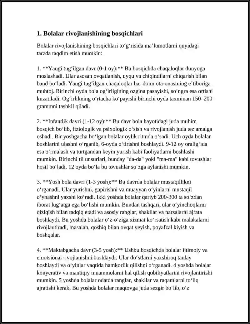 BOLALAR PSIXOLOGIYASI MUAMMOLARINING ÔRGANILISHI 3