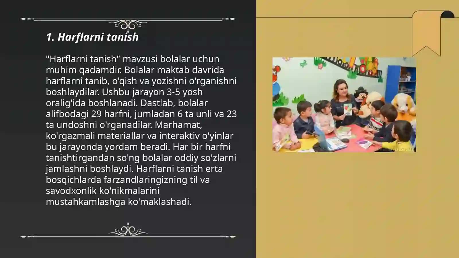 Harflarni tanish 3