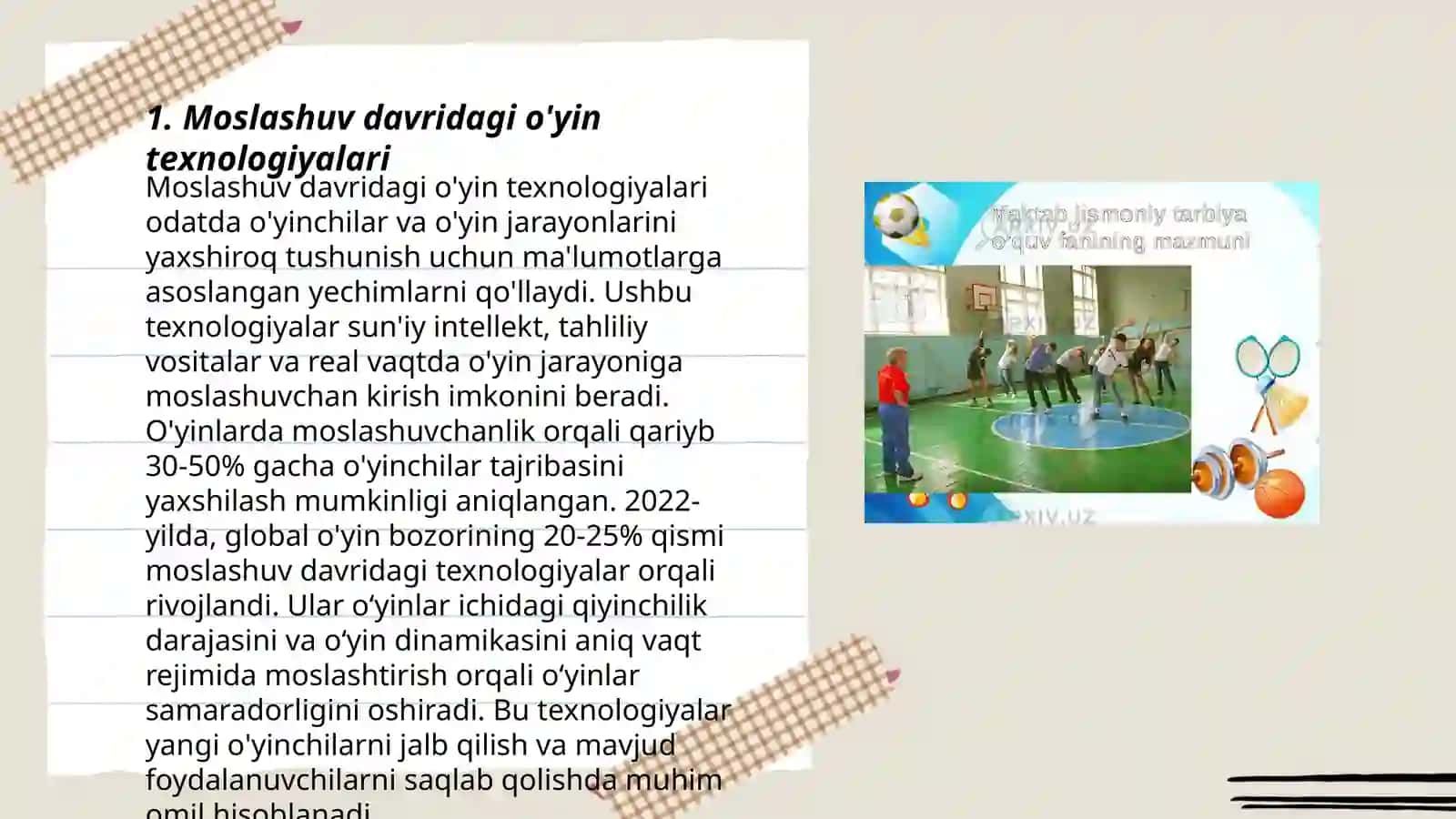 MTT bolalarning moslashuv konikmalarini shakllantirish texnologiyalari 3