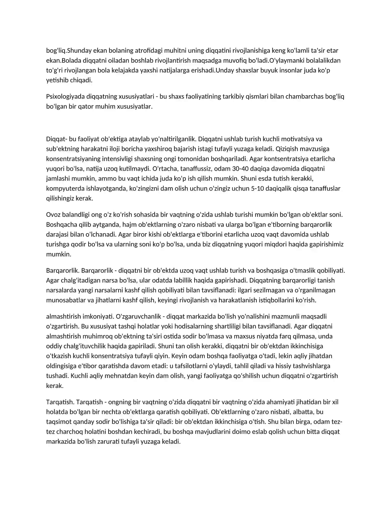 Maktabgacha yoshdagi bolalarda diqqatning shakllanishi xulq-atvorni nazorat qilish tizimi sifatida 3