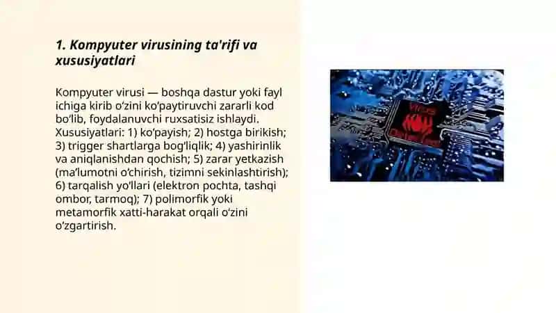 Kompyuter viruslari haqida tushuncha 3