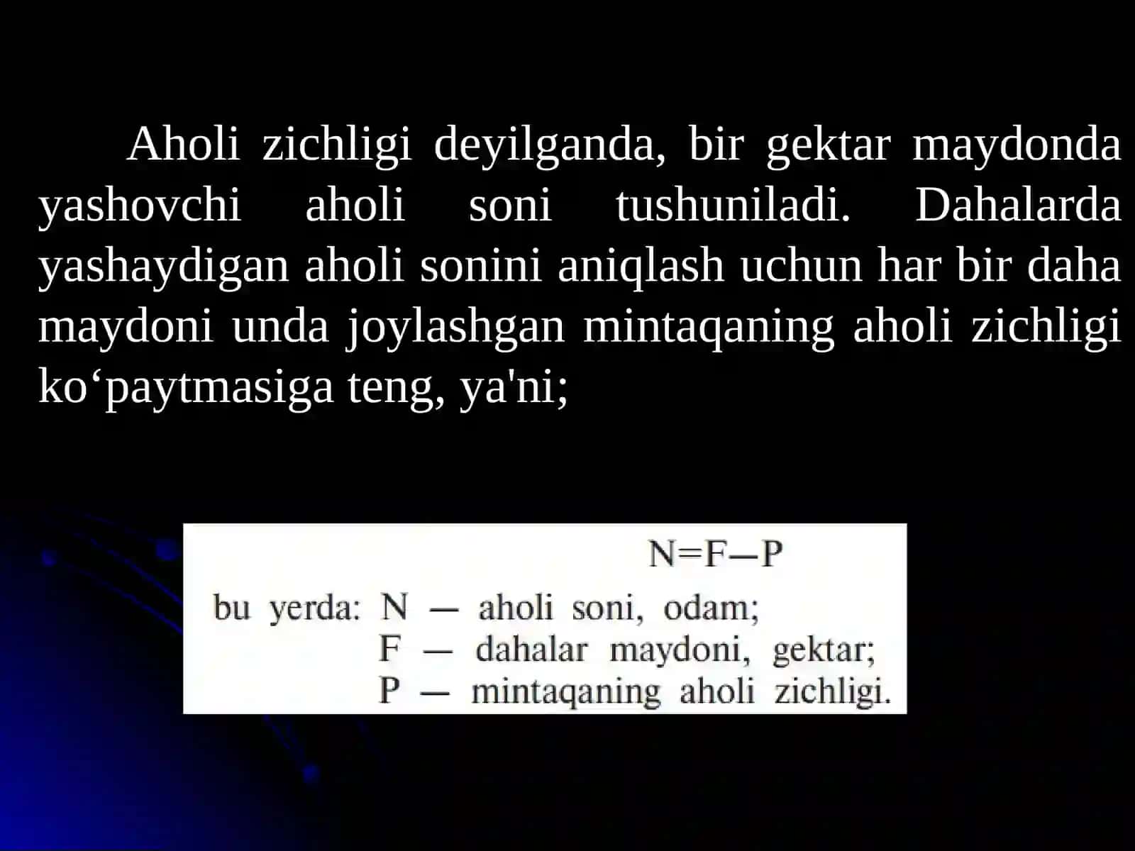 8-ma’ruza. Oqava suvlar miqdorini va notekislik koeffitsiyentlari 3