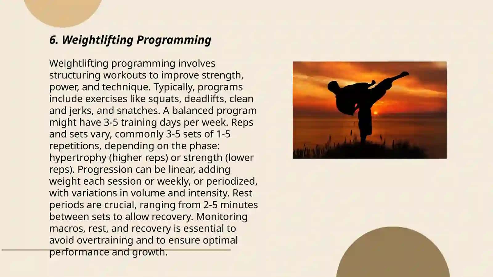 Weightlifting Programming 3