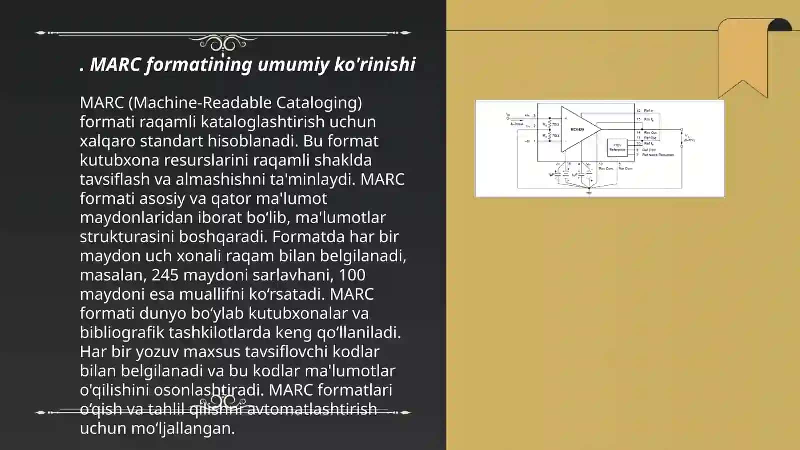 MARC formatining umumiy ko'rinishi 3