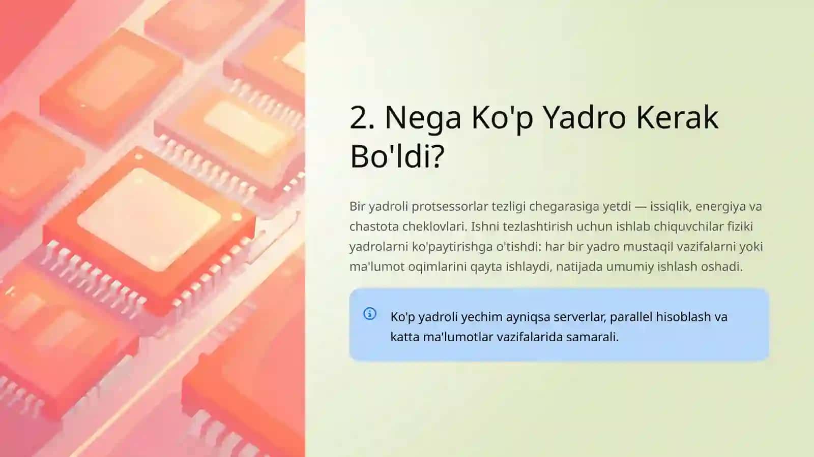 Virtual Yadroli Protsessorlar: Ish Tartibi va Zamonaviy Arxitekturalar 3