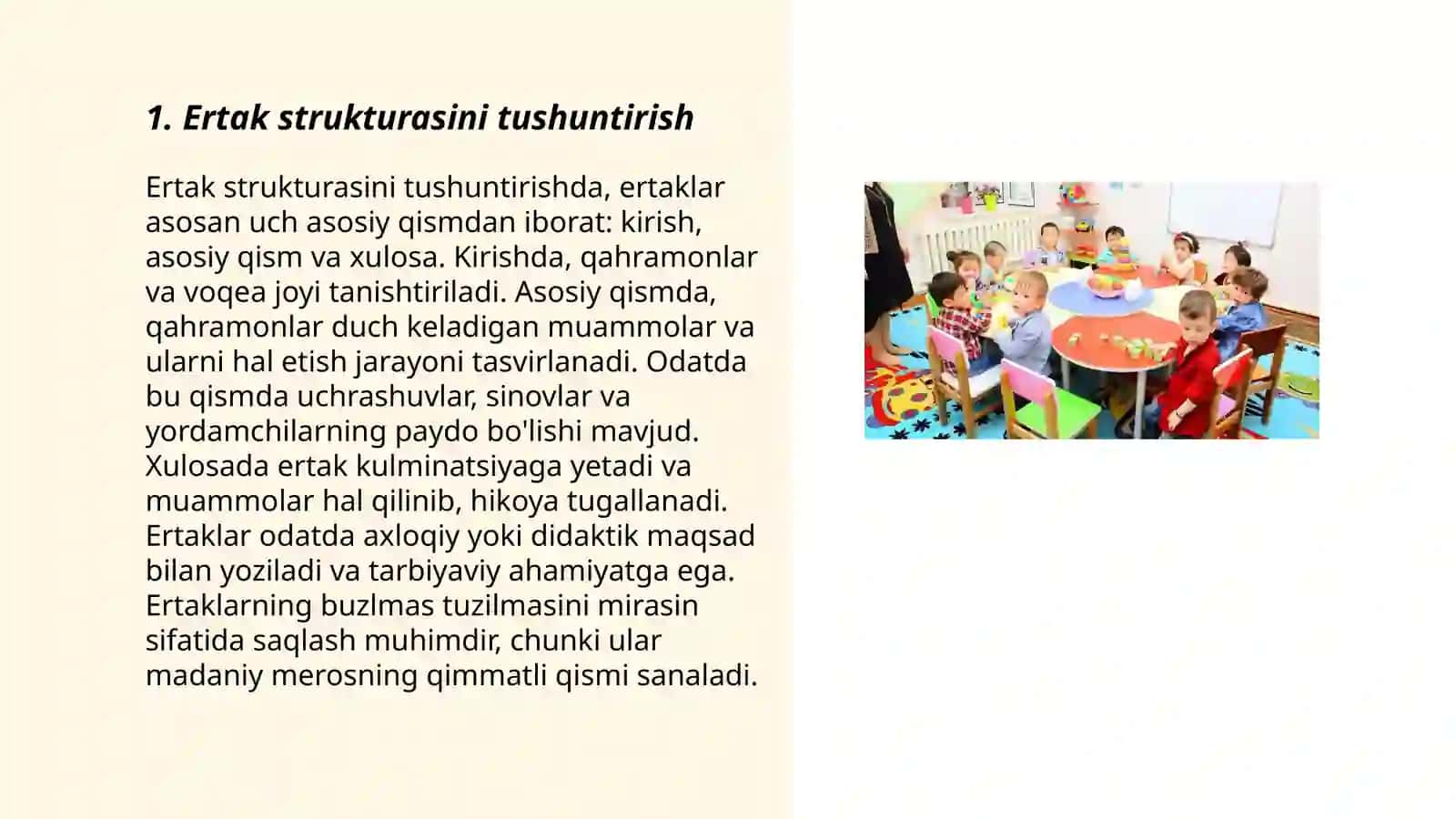 Bolani ertaklarni hikoya qilishga o'rgatish 3
