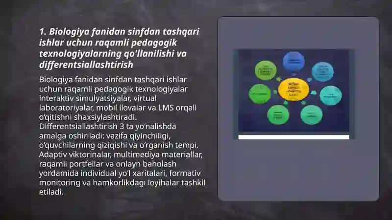 Biologiya fanidan sinfdan tashqari ishlar 3