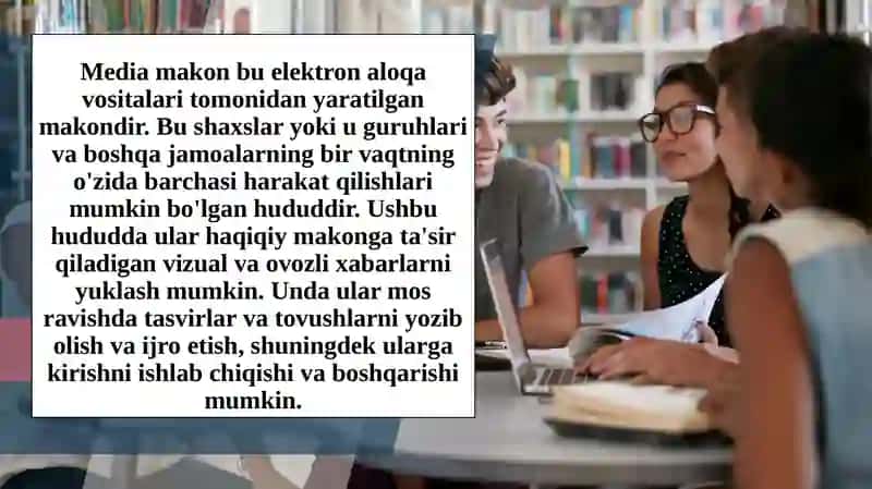 MEDIA MAYDON TUZILISHI VA TA’SIRI 3