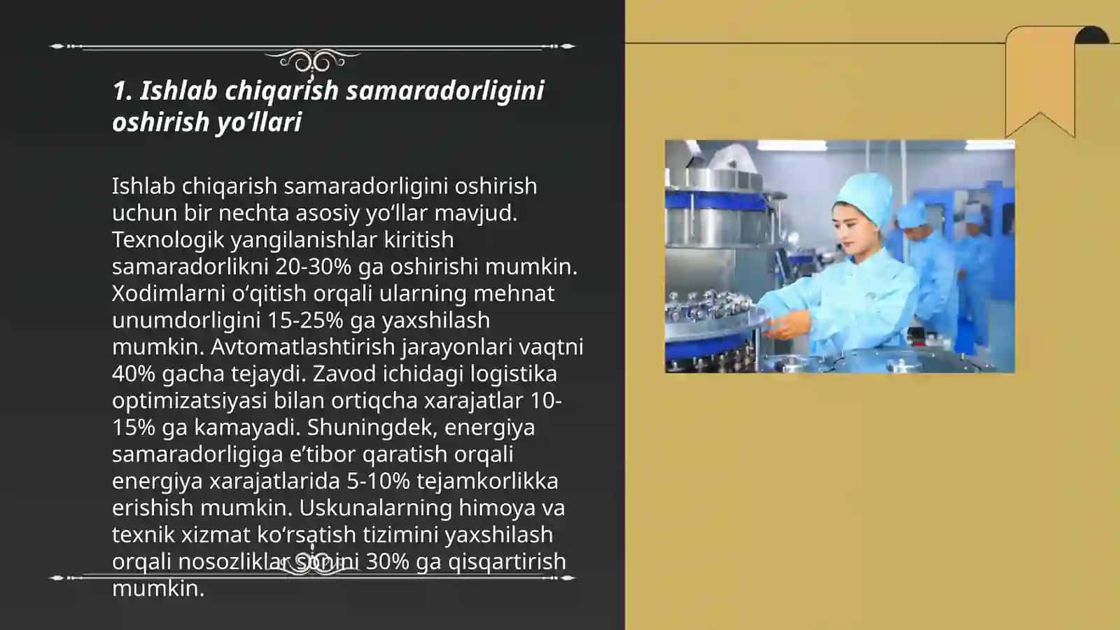Ishlab chiqarish xarajatlarini minimallashtirish shartlari va korxonaning zararsiz ishlash nuqtasini hisoblash yoʻllari 3