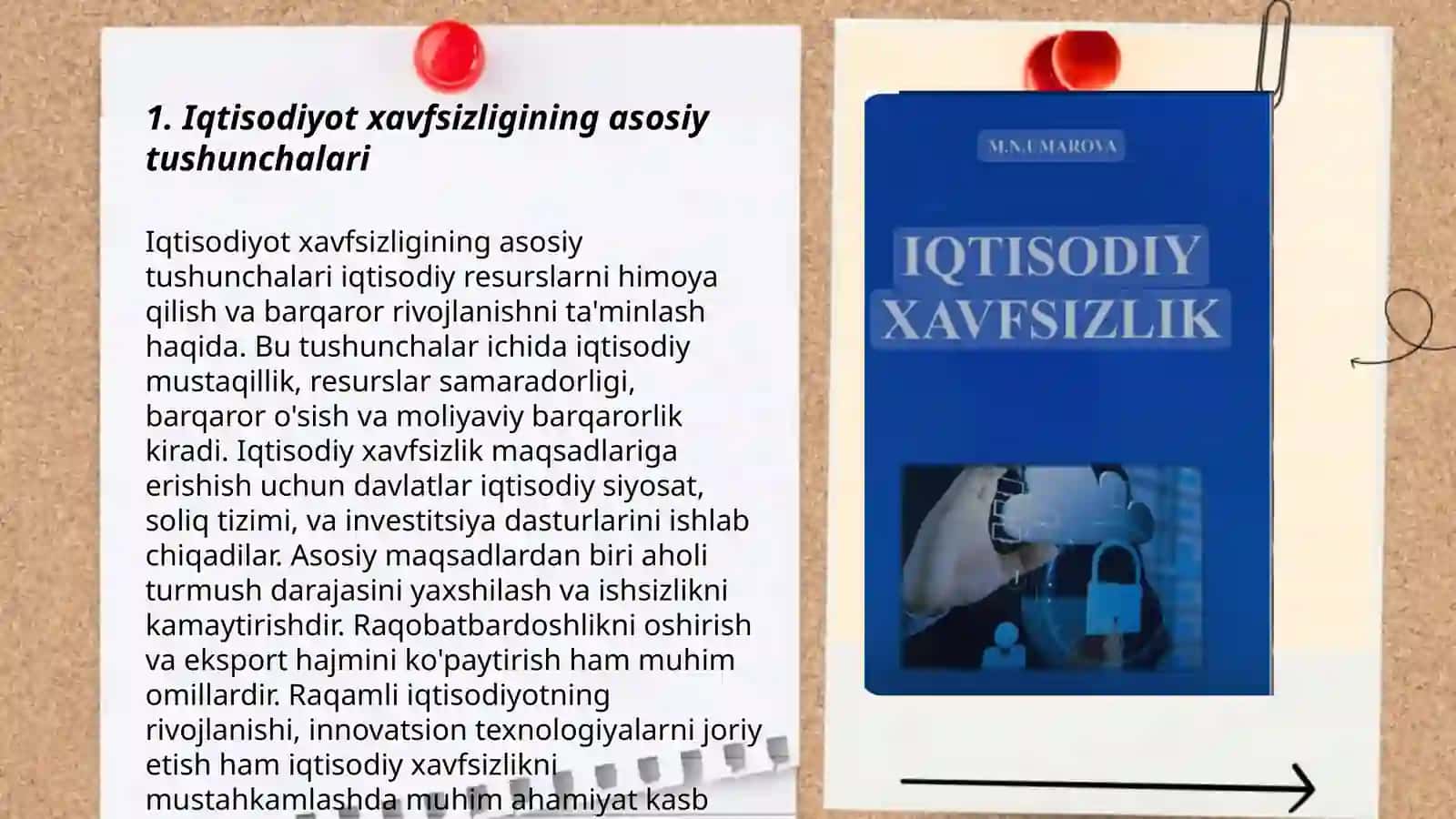 Iqtisodiyot xavfsizlikni moxiyati 3
