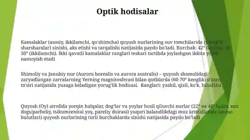 Tabiat xodisalari 3