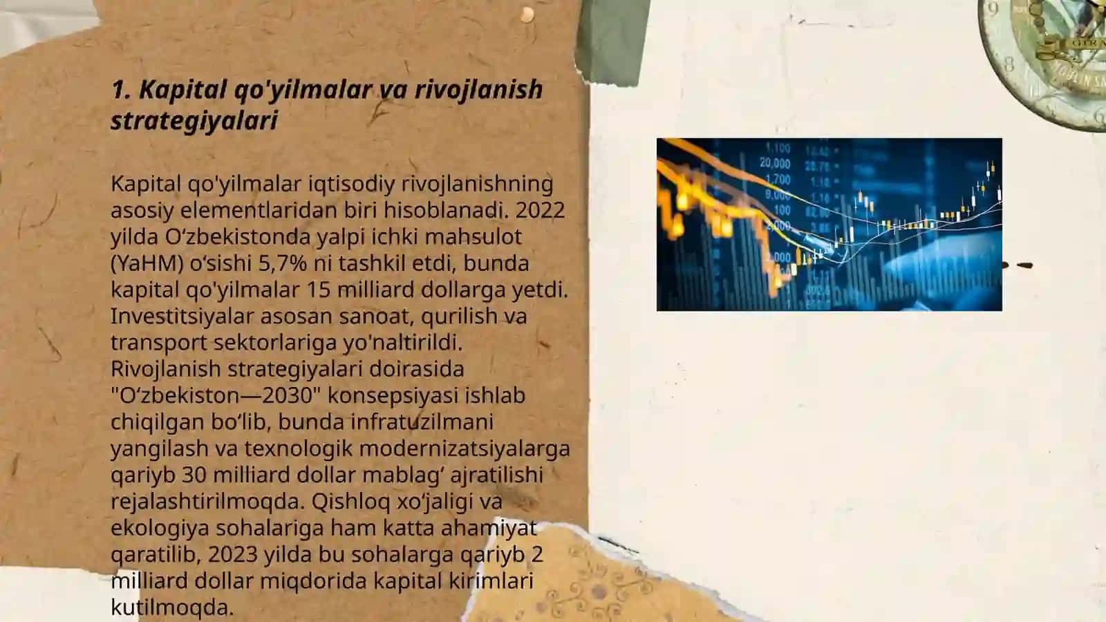 Kapital qo'yilmalar va rivojlanish strategiyalari 3