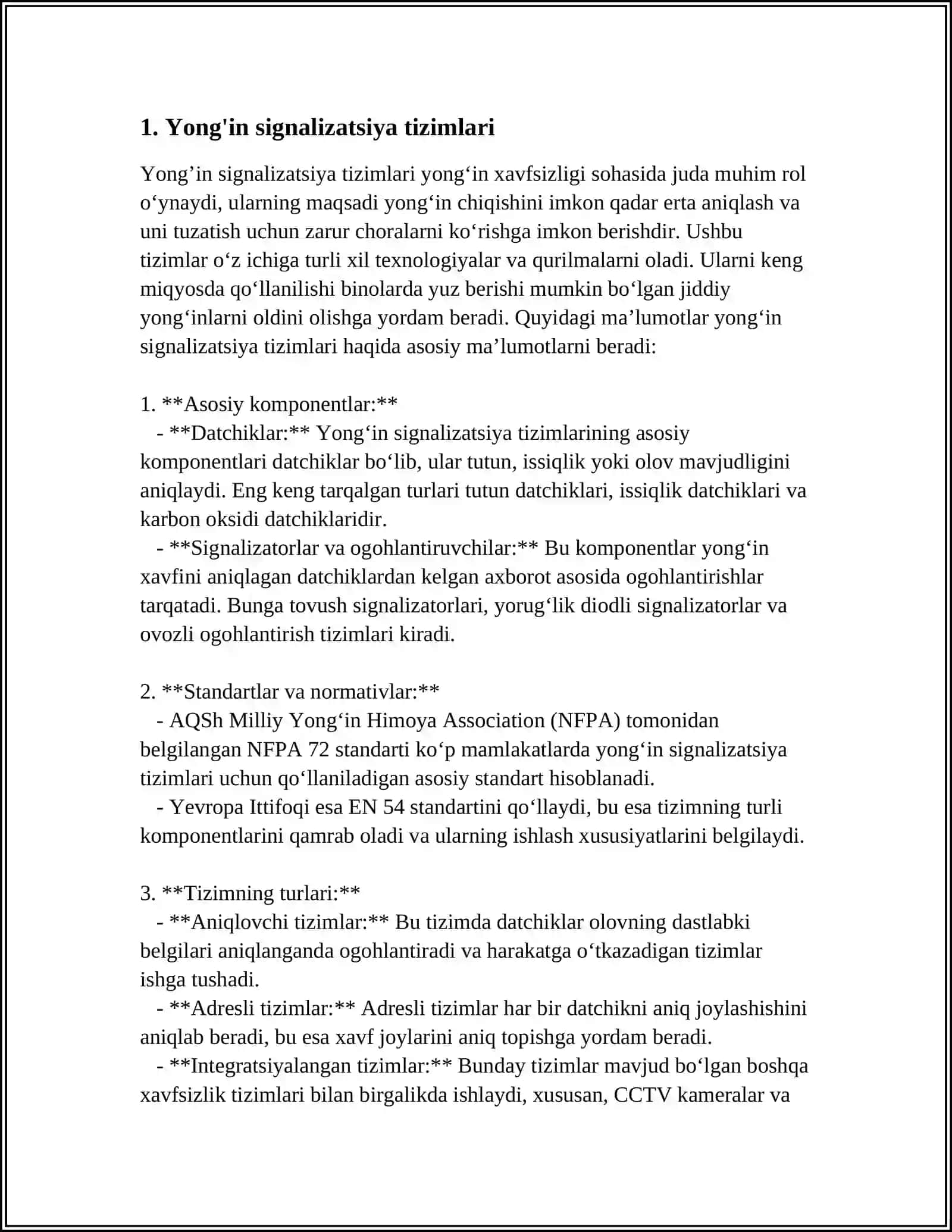 Yong'inni Bartaraf Etishning Zamonaviy Usullari va Vositalari 3