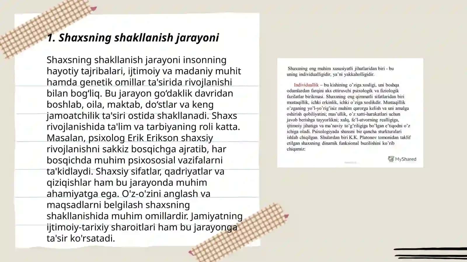 Psixologiyada shaxs va jamiyat muammosi 3