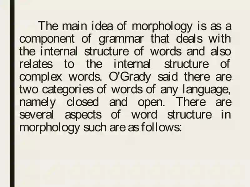 Noun phrase category and its grammatical categories 3