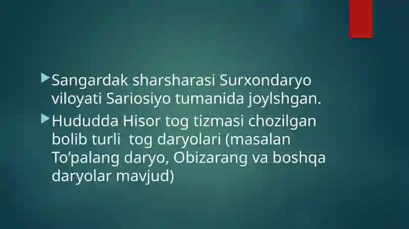 Sangardak sharsharasi 3