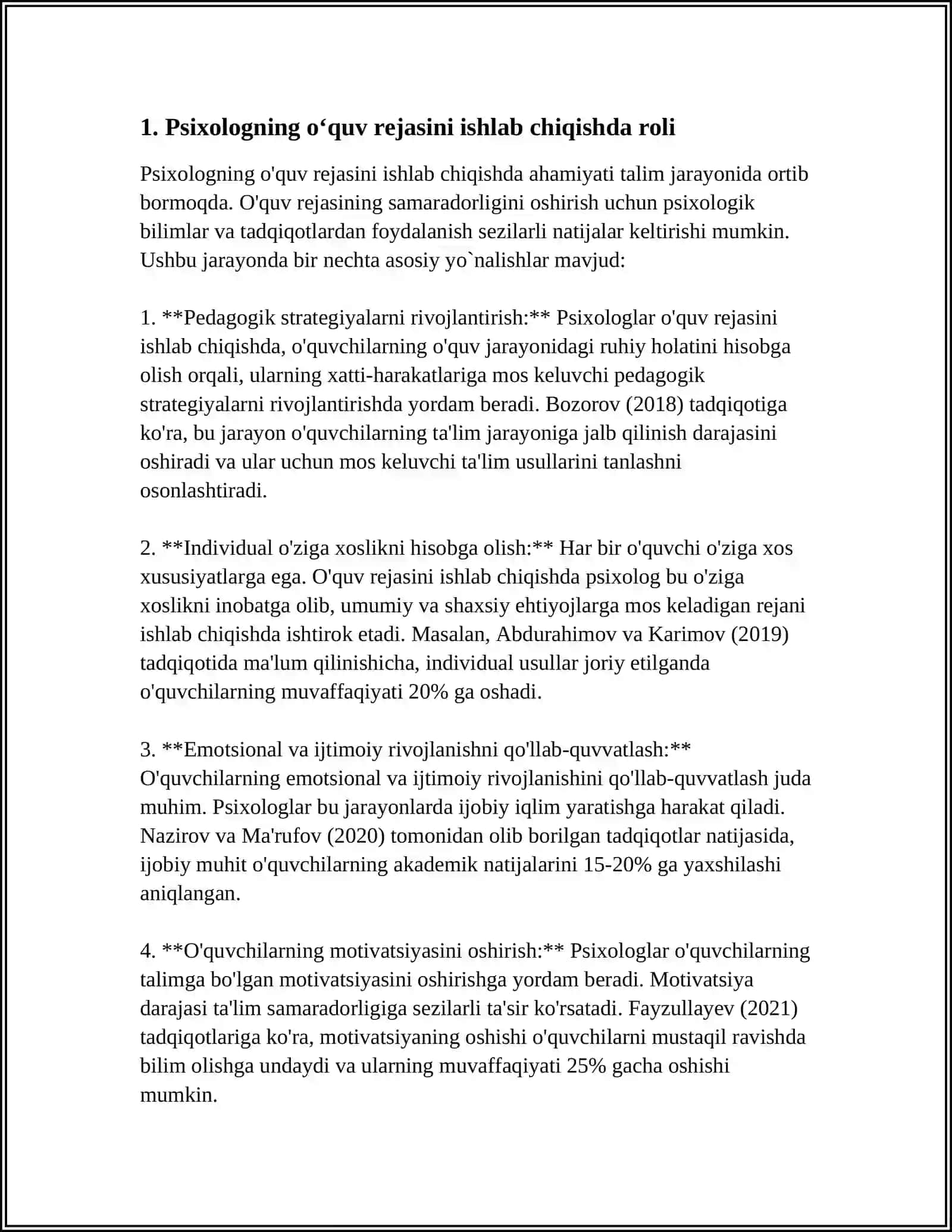 IMKONIYATI CHEKLANGAN BOLALARNI OʻQITISH VA DARS JARAYONINI TASHKIL ETISHDA PSIXOLIKNING VAZIFASI 3