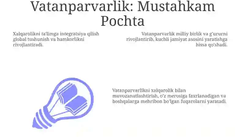Vatanparvarlik va baynalminalik tarbiyasi 3