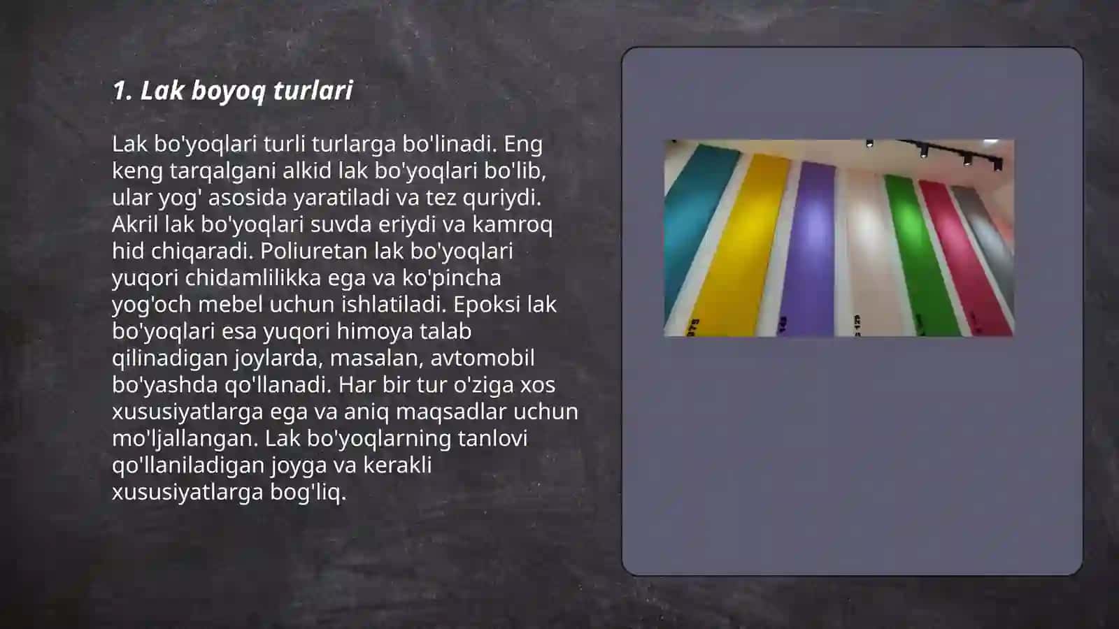 Lak boyoq materiallari 3