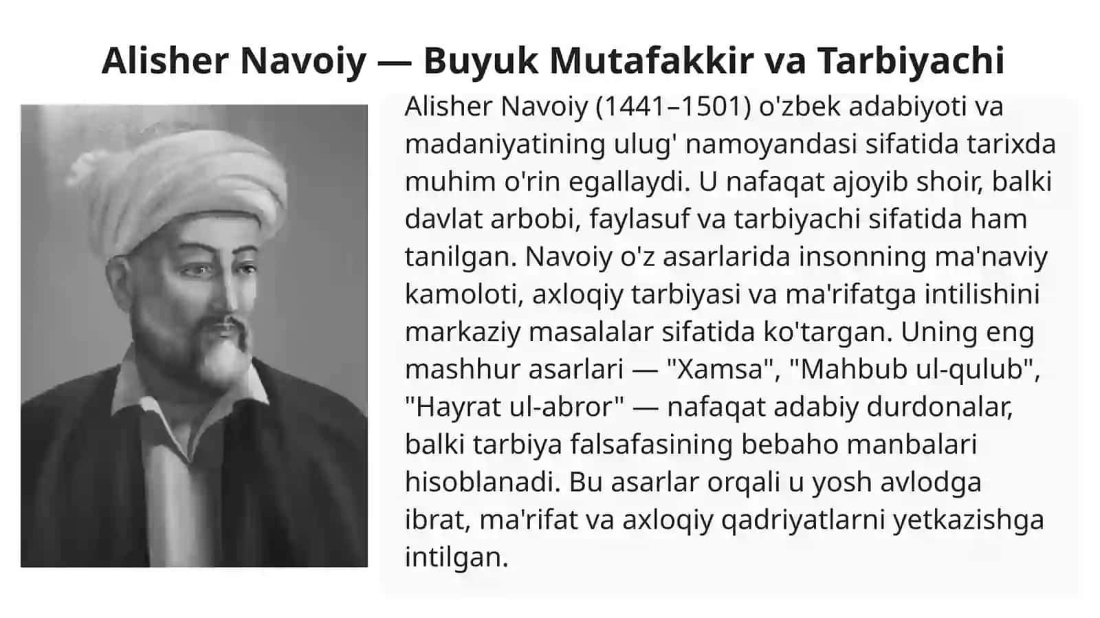 Alisher Navoiy Asarlarida Bola Tarbiyasi 3