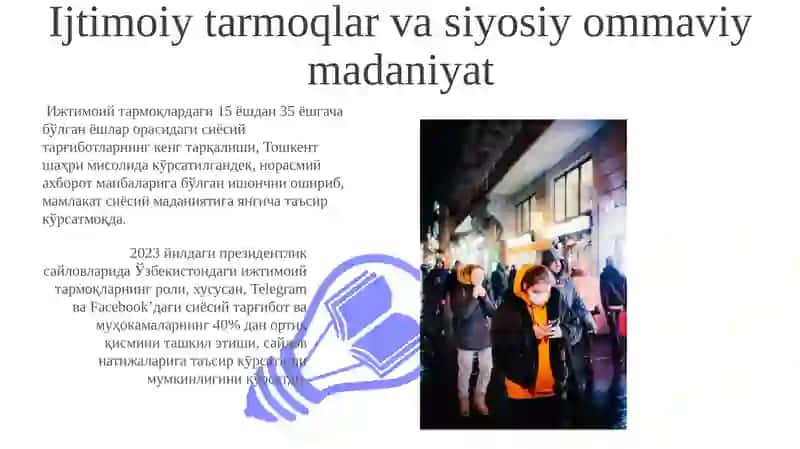 Ijtimoiy Tarmoqlar va Siyosiy Ommaviy Madaniyat 3