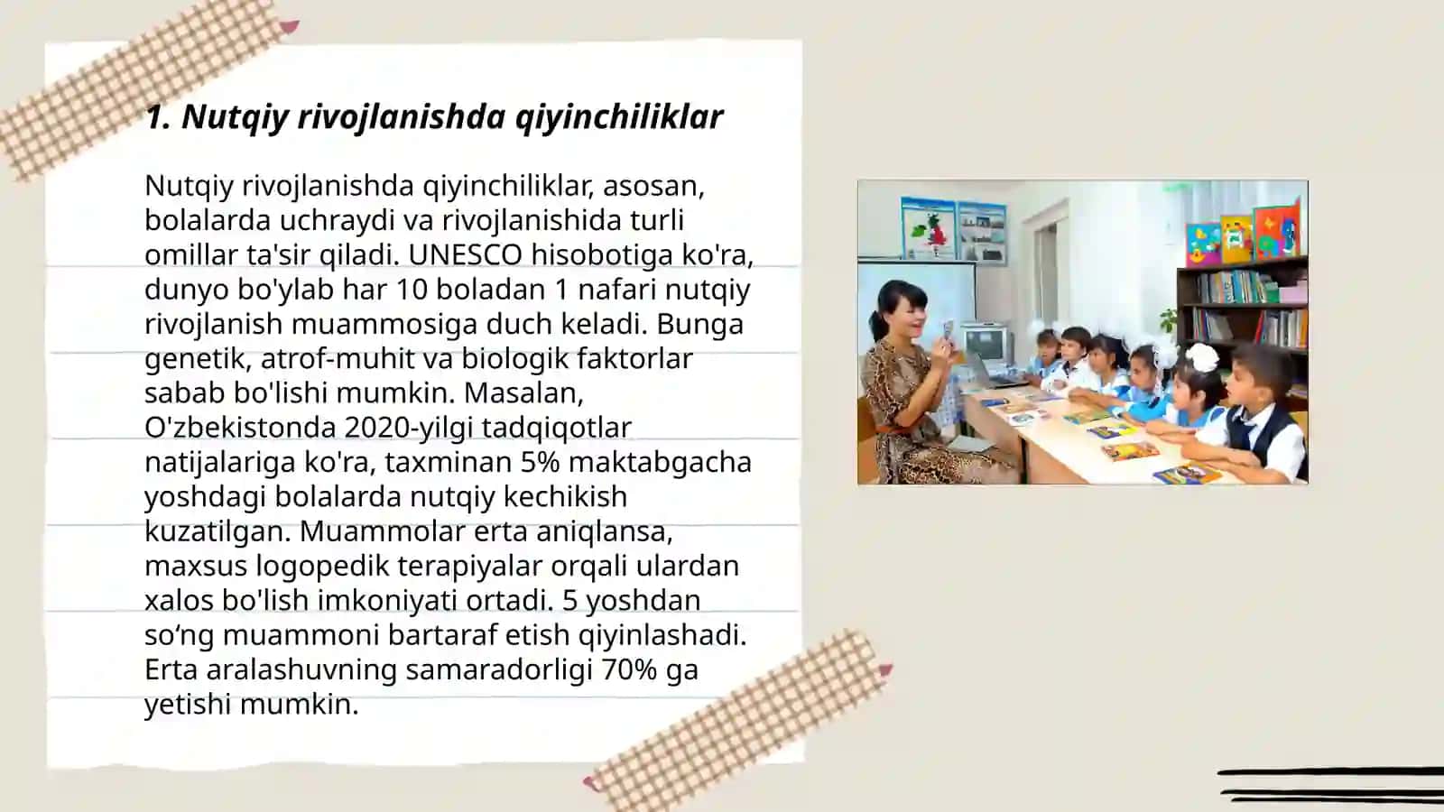 Maktabgacha yoshdagi nutqida kamchiligi bòlgan bolalarning ruhiy jarayonlari xususiyatlari 3