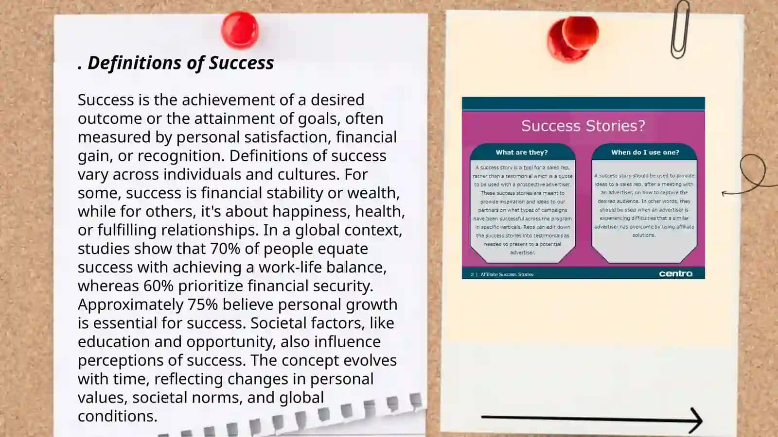 Definitions of Success 3
