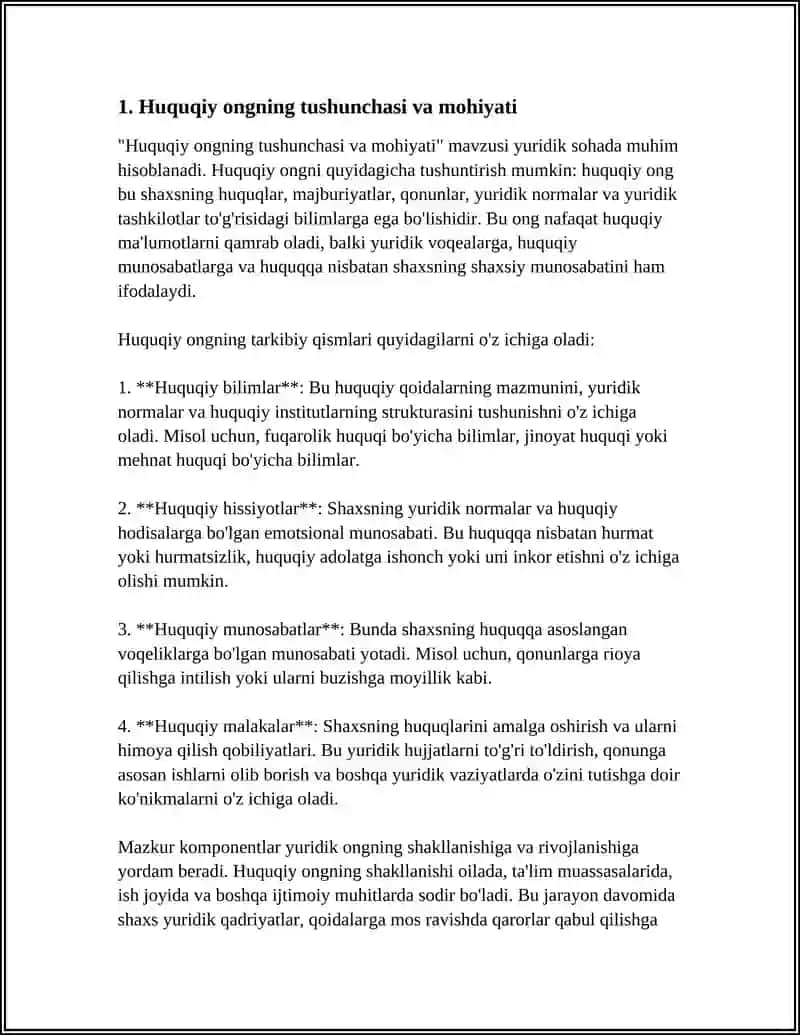 HUQUQIY ONG:TUSHUNCHASI,TARKIBIY QISIMLARI 3