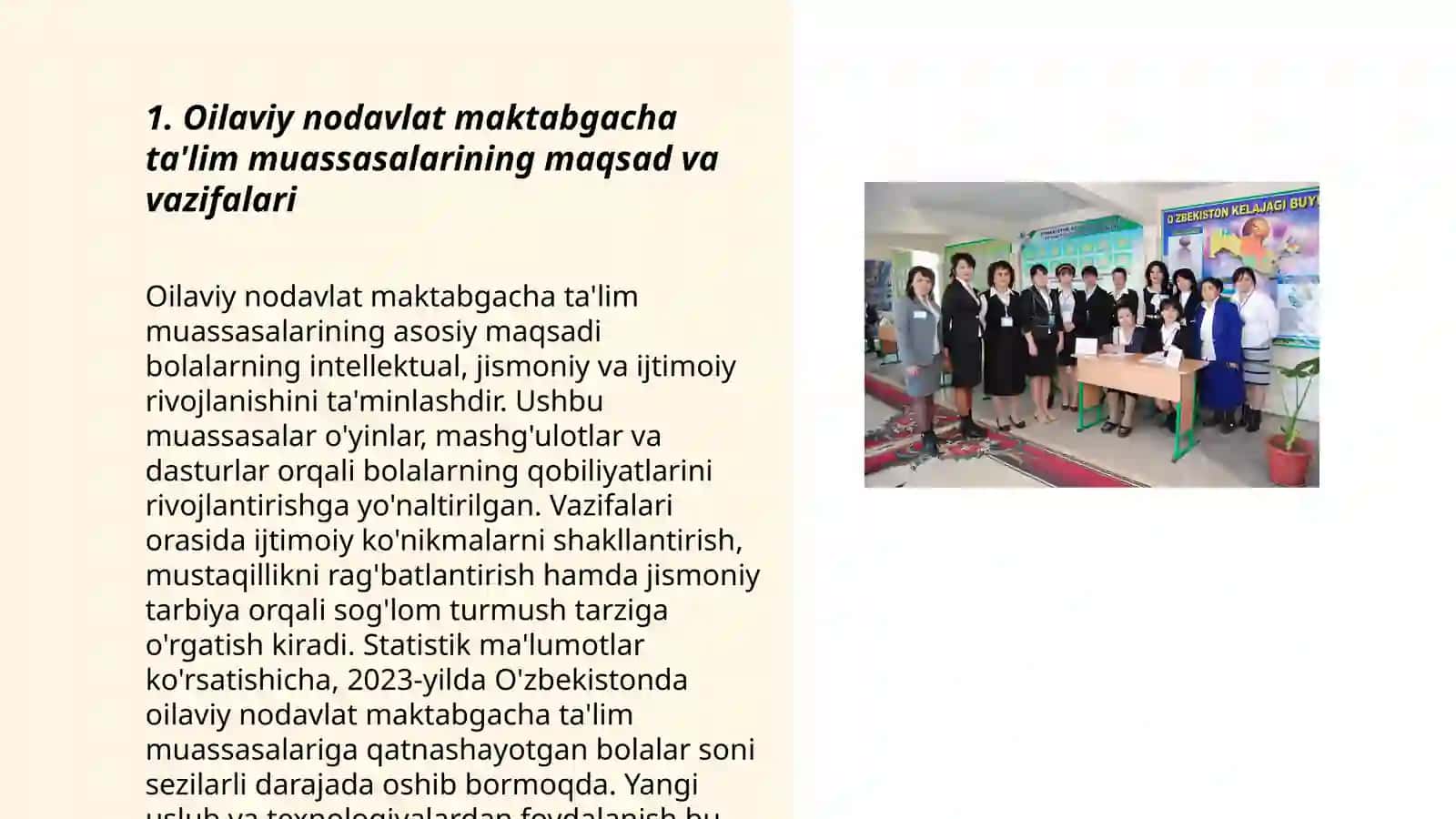 Oilaviy nodavlat maktabgacha ta'lim tashkilotlari 3