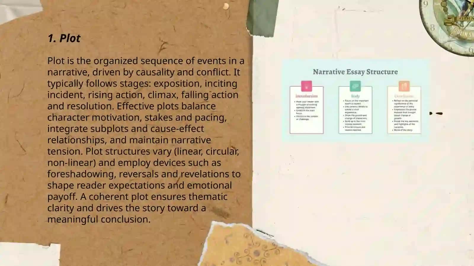 Narrative structure 3