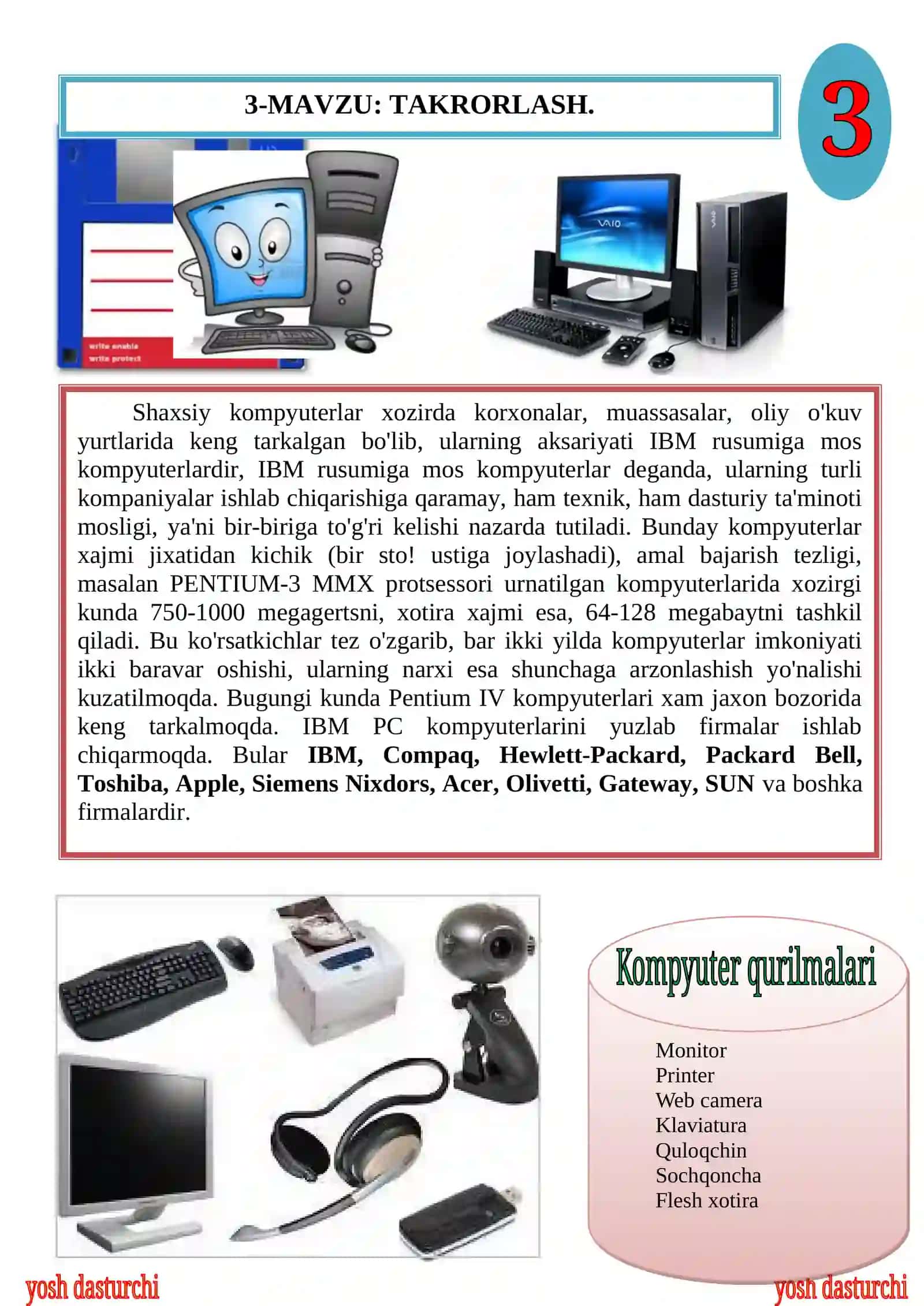 KOMPYUTER HAQIDA TUSHUNCHA 3