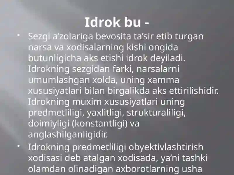Idrok vauning turlari 3