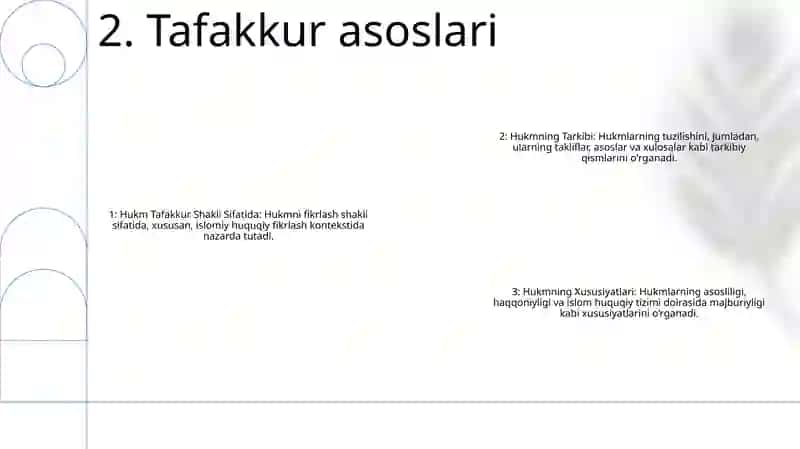 Hukm Tafakkur Shakli Sifatida. Hukmning Tarkibi Va Xususiyatlari 3