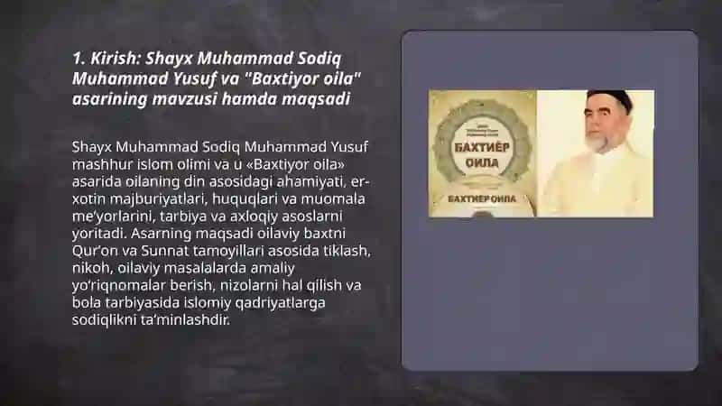 Baxtiyor oila 3