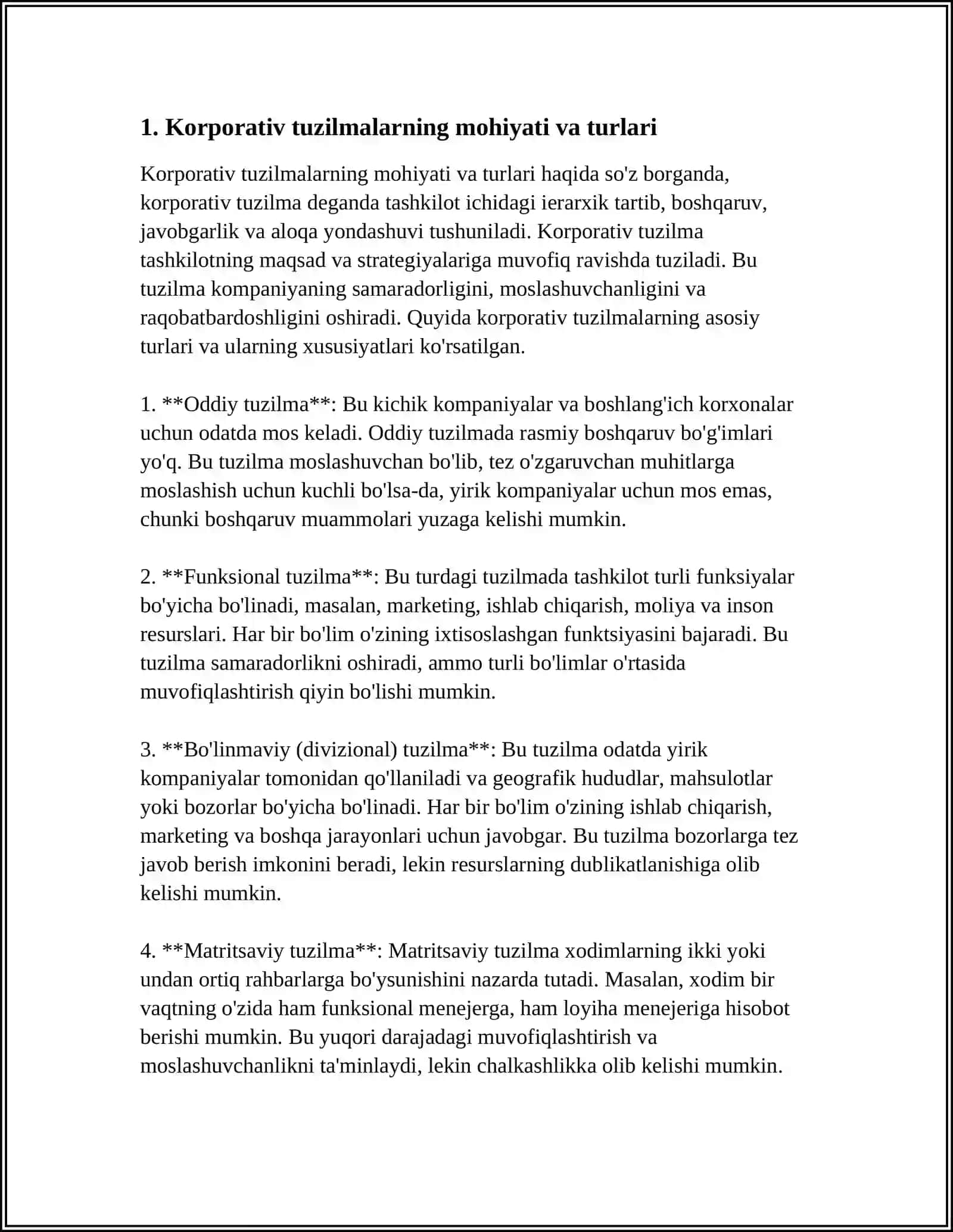 KORPORATIV TUZILMALARI FAOLIYATNI NAZARIY KONSEPSIYASI 3