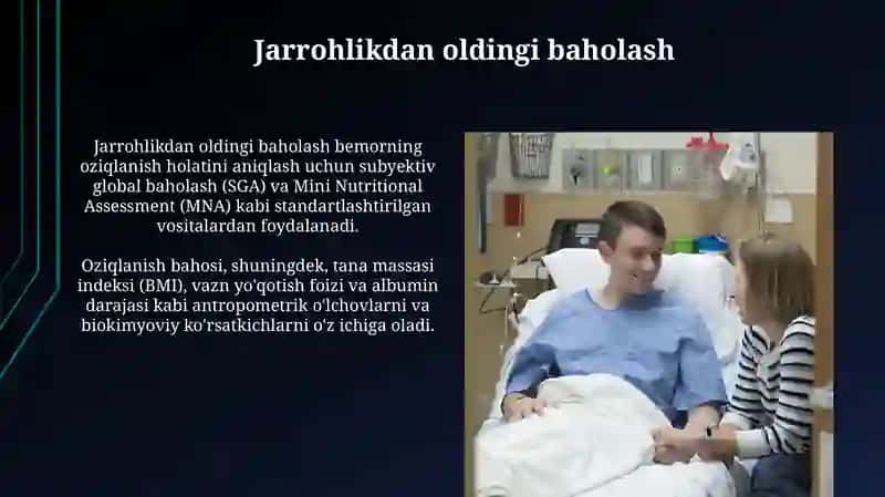 Jarrohlik onkologik bemorlarni parvarish qilish xirurgik 3