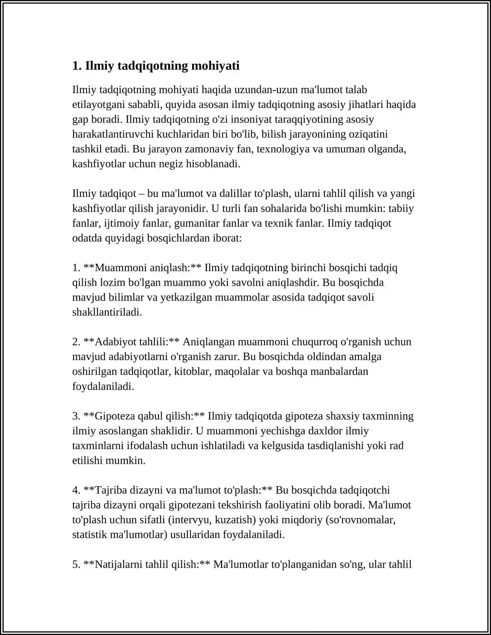ILMIY TADQIQOT VA UNING AHAMIYATI 3