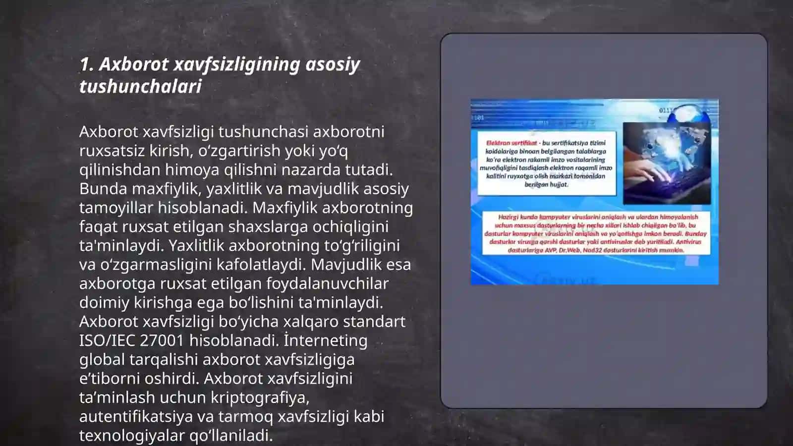 Axborot xavfsizligi sohasida ish boshlash 3