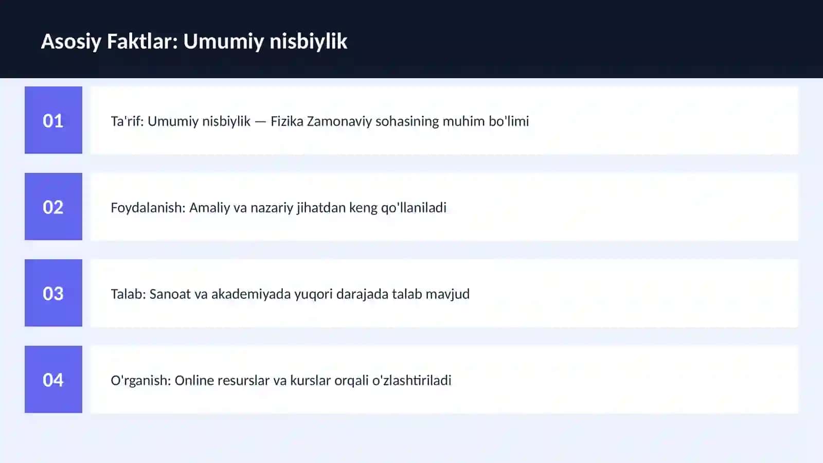 Umumiy nisbiylik 3