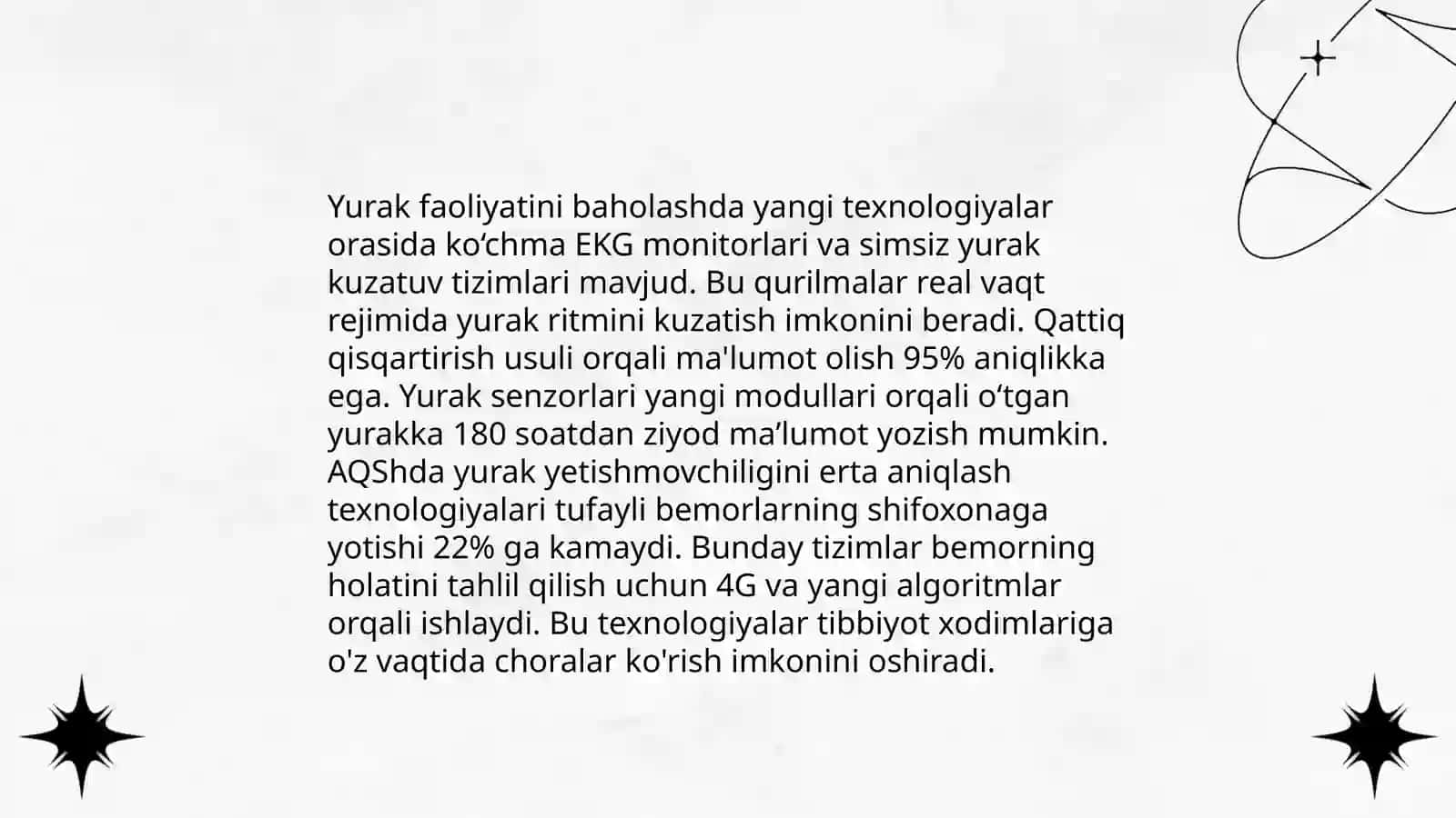 Yurak faoliyatining tekshirish yangi usullari 3
