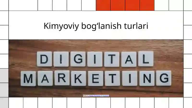 Murakkab birikmalardagi kimyodan bogʻlanish tabiatni tushuntirish 3