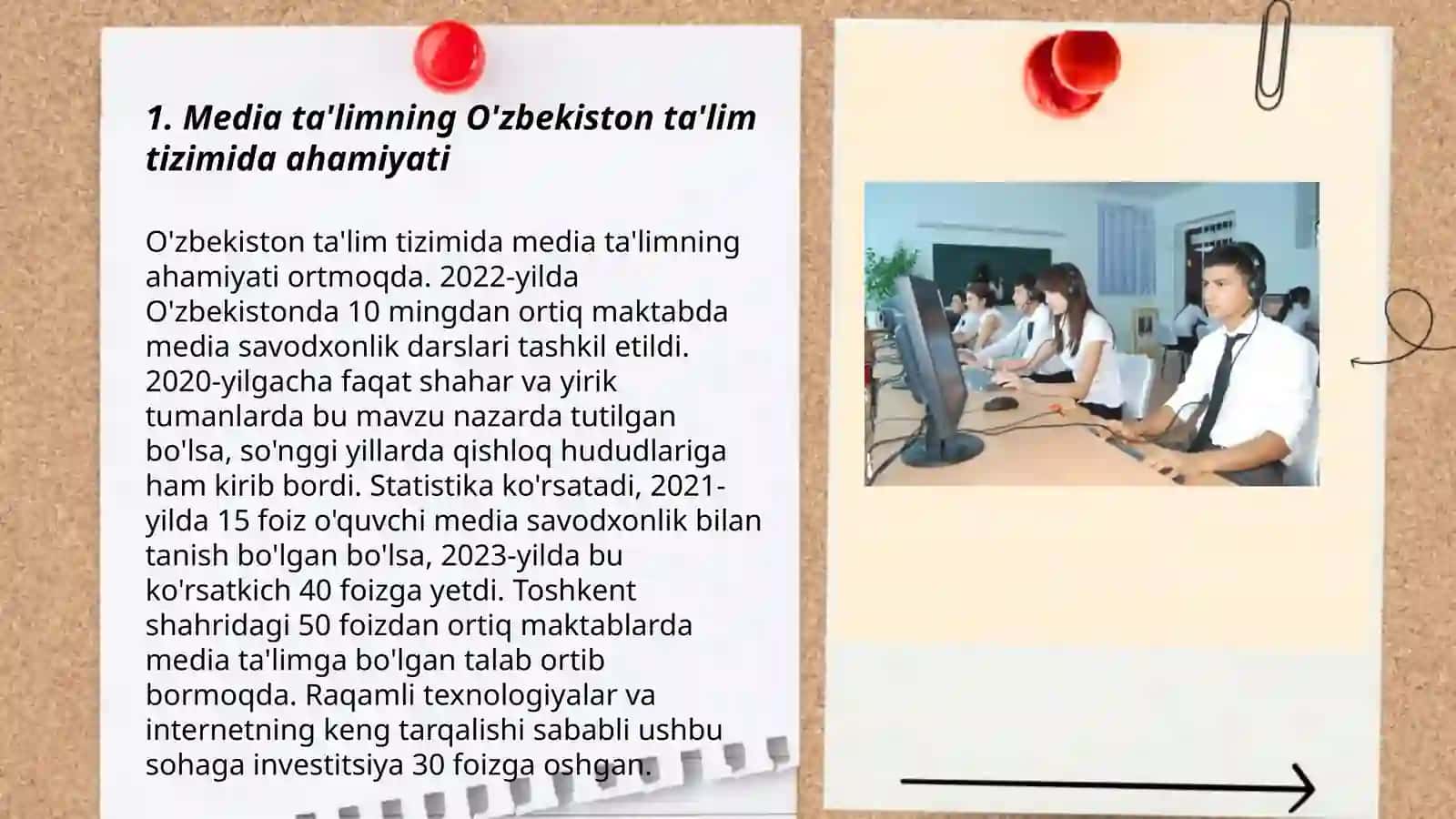 Media ta'limning O'zbekiston ta'lim tizimida ahamiyati 3
