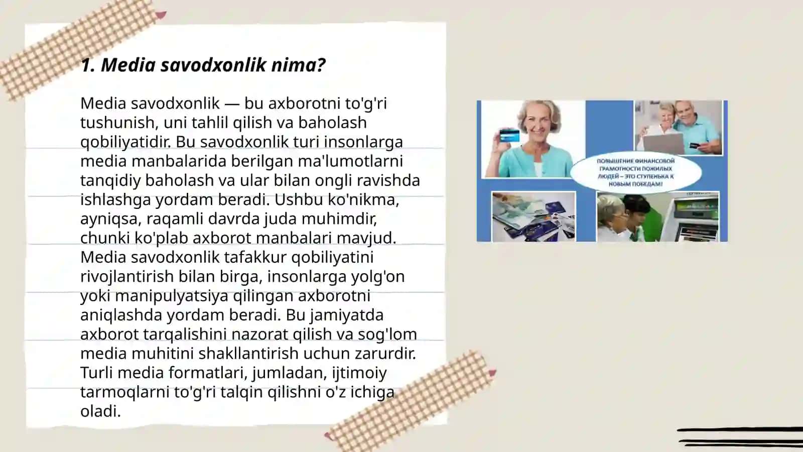 Media savodxonlikni qanday oshirish mumkin 3