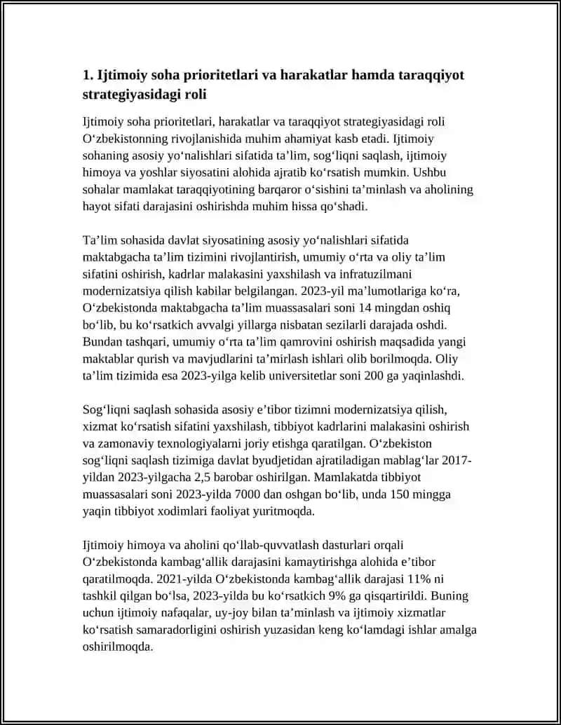 XARAKATLAR VA TARAQQIYOT STRATEGIYASIDA IJTIMOIY SOHAGA ETIBOR 3