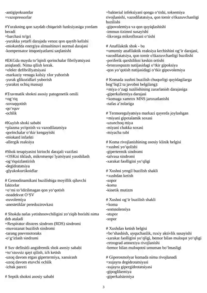 Yurak to‘xtashi yakuniy tashxisi nima asosida qo‘yiladi 3