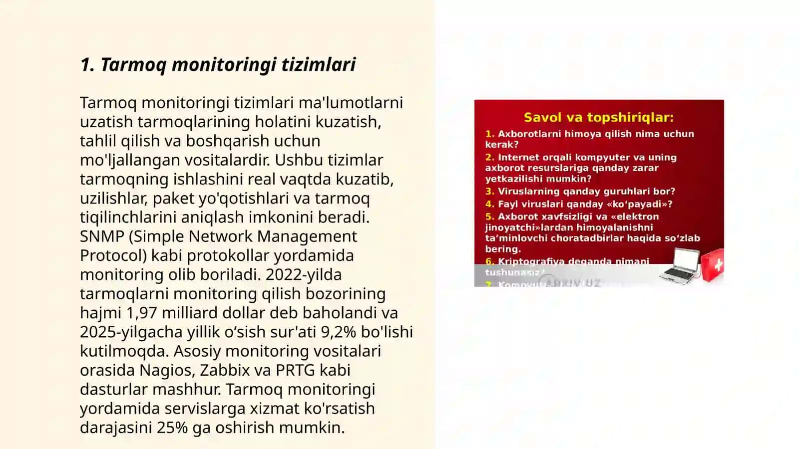 Tarmoqni monitoring qilish dasturlari 3